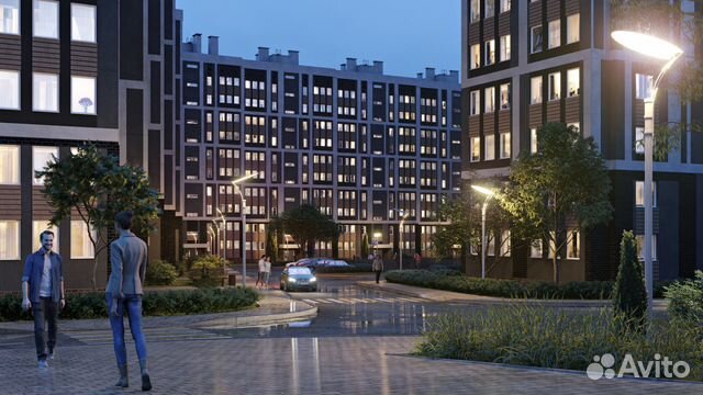 2-к квартира, 62.3 м², 8/10 эт.