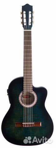 Гитара электроакустическая stagg C546TCE-BLS