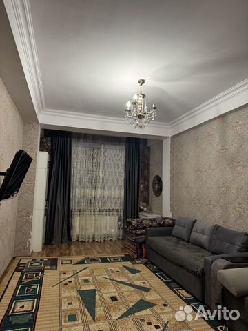 

1-к. квартира, 52 м², 2 кровати