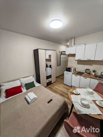 

Квартира-студия, 14 м², 1 кровать