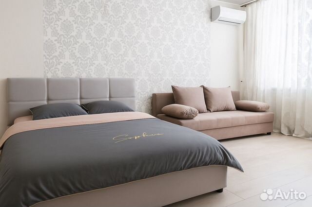 

1-к. квартира, 45 м², 2 кровати