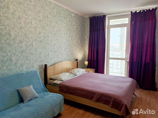 

1-к. квартира, 40 м², 2 кровати
