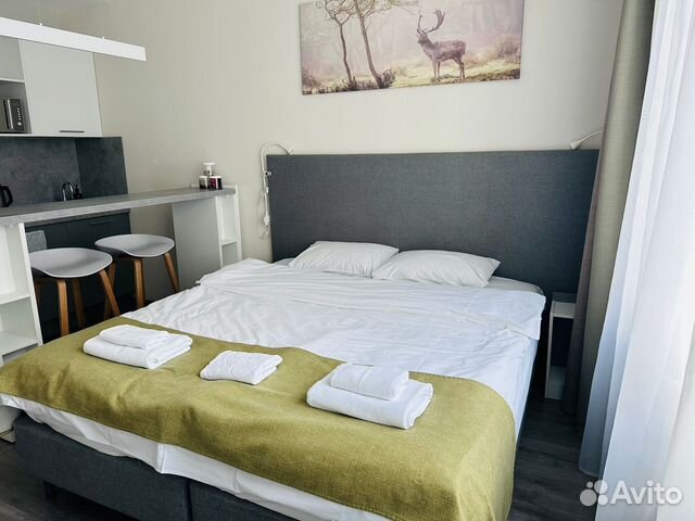 

Квартира-студия, 24 м², 1 кровать