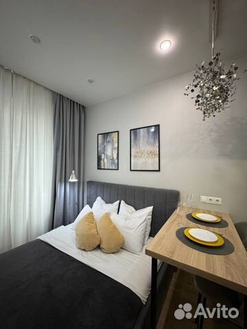 

Квартира-студия, 18 м², 1 кровать