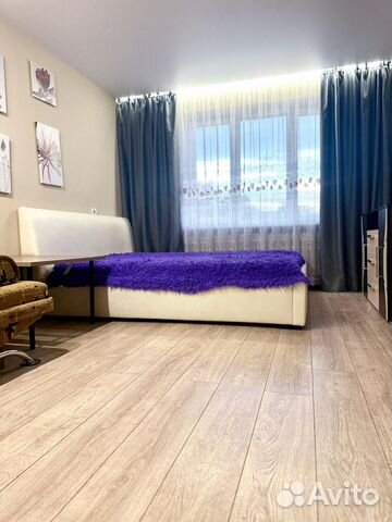 

1-к. квартира, 40 м², 2 кровати