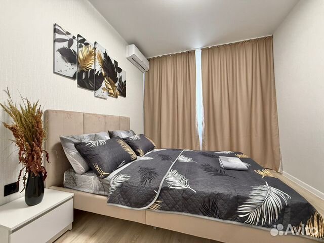 

1-к. квартира, 38 м², 2 кровати