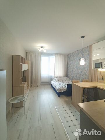 

Квартира-студия, 30 м², 1 кровать