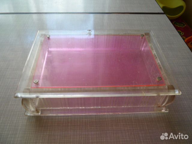 Шкатулка оргстекло СССР