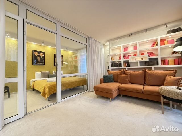 

Квартира-студия, 46 м², 2 кровати