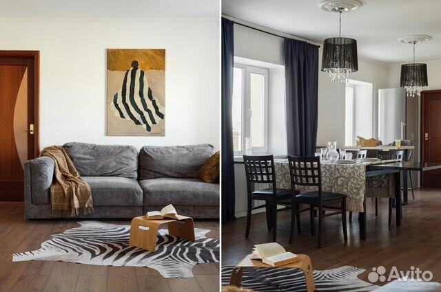 

3-к. квартира, 100 м², 4 кровати