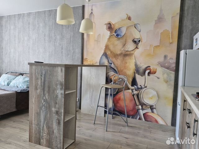 

Квартира-студия, 30 м², 1 кровать