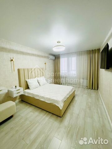 

1-к. квартира, 52 м², 2 кровати