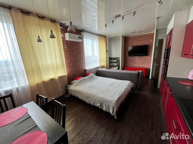 

Квартира-студия, 30 м², 2 кровати