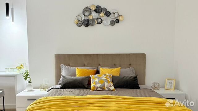 

1-к. квартира, 62,1 м², 2 кровати