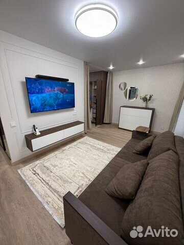

1-к. квартира, 60 м², 2 кровати
