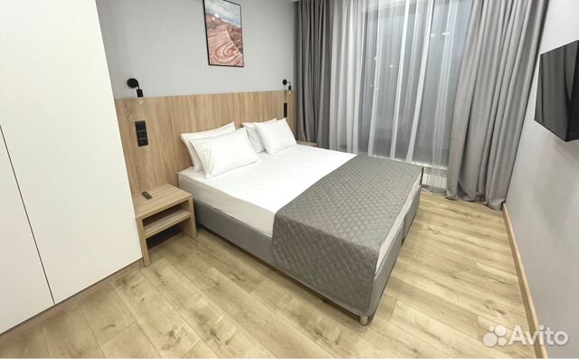 

1-к. квартира в апарт-отеле, 44 м², 3 кровати