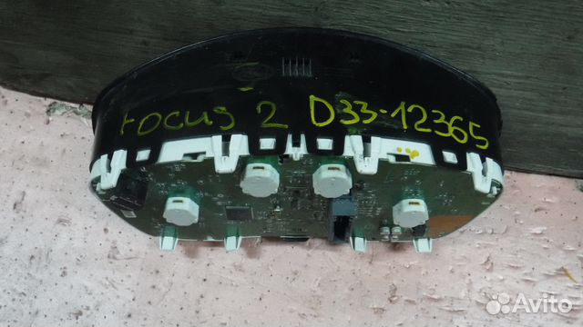 Панель приборов Ford Focus II (Форд Фокус 2)