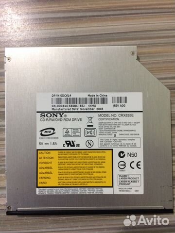 DVD привод Sony IDE