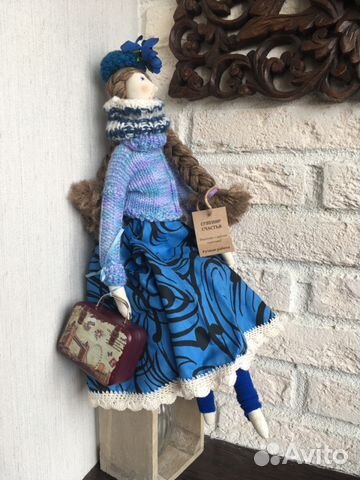 Кукла тильда путешественница