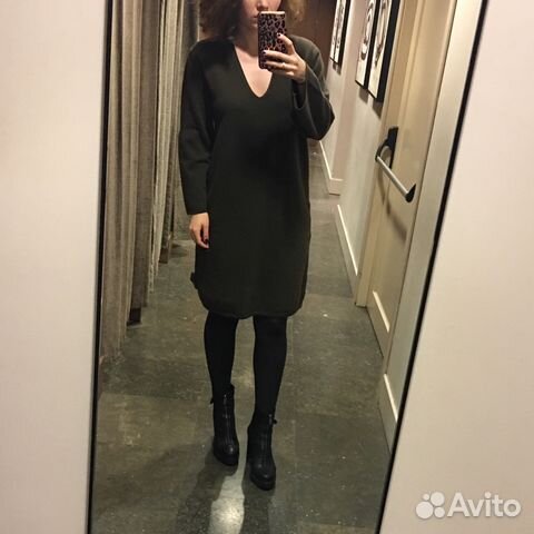 Платье Massimo Dutti шерсть