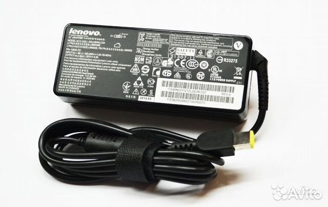 Блок питания для ноутбука Lenovo Yoga 20v 4.5a 90w Блок питания для ноутбука Lenovo Yoga 20v 4.5a 90w