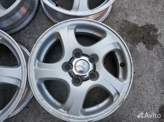 Литые диски из Японии Mitsubishi R15 5х114.3 ET45