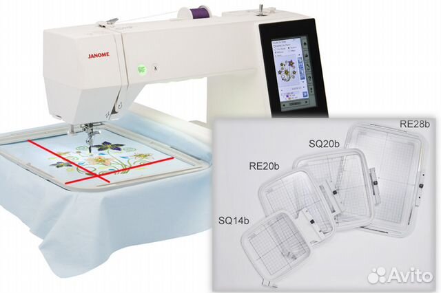 Machine embroidery