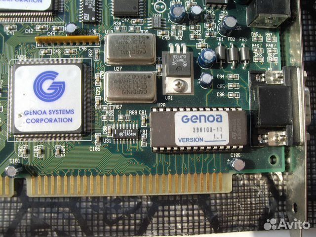Винтаж 94-95г genoa Systems Digital Video Wizard