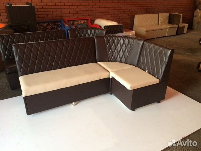 Кухонный угловой диван, со спальным местом