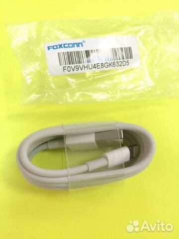 Кабель iPhone 5/5S/SE/6/6S/6 Plus Оригинал Foxconn Кабель iPhone 5/5S/SE/6/6S/6 Plus Оригинал Foxconn