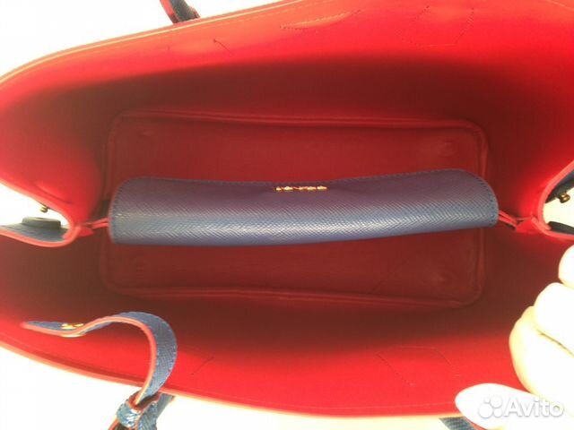 Женская кожаная сумка Prada арт.012-3