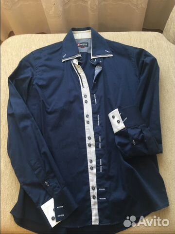 Рубашка 7camicie Италия slim fit Рубашка 7camicie Италия slim fit