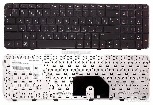 Клавиатура HP Pavilion dv6-6000 series черная Клавиатура HP Pavilion dv6-6000 series черная