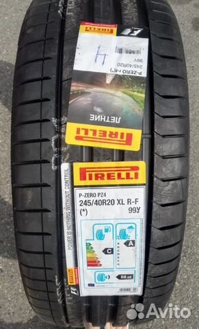 Новые Pirelli P Zero PZ4 Control 245/40R20 Runflat