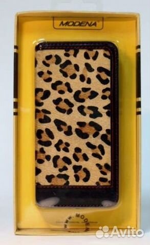 Чехол кожаный Modena Леопардовый для iPhone 6 Чехол кожаный Modena Леопардовый для iPhone 6