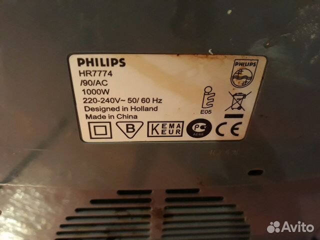 Кухонный комбайн Phillips he 7774