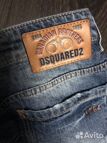 Новые джинсовые шорты Dsquared оригинал
