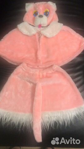 Костюм новогодний киска на рост 92-104