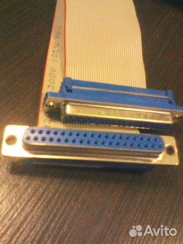 Ribbon Cable (шлейф ) DB-37 F-F 26 см