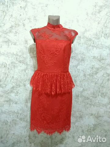 Красное платья Concept Club, размер М