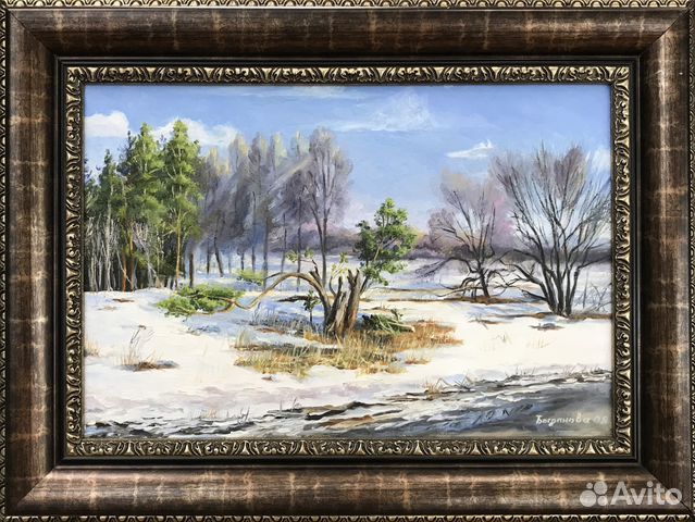 Картина маслом 