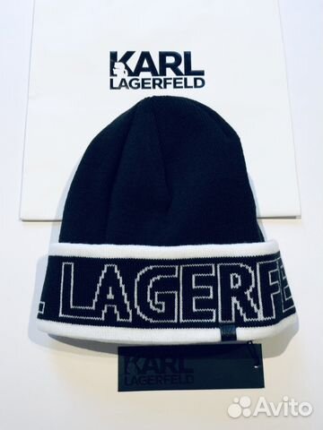 Karl Lagerfeld, шапка, новая, оригинал Karl Lagerfeld, шапка, новая, оригинал