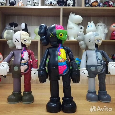 Kaws bearbrick action figures 20см