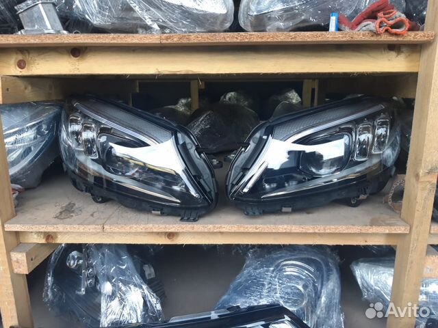 Фары на Mercedes W205 Рестайлинг Фары на Mercedes W205 Рестайлинг