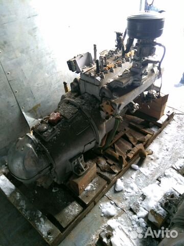 Двигатель судовой М 70 спэ-3,5 (газ-52) с реверс-р