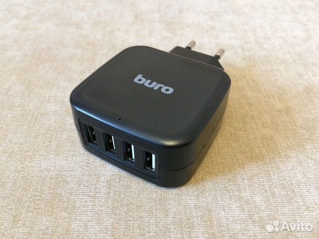 Сетевое зарядное устройство Buro TJ-286B Smart