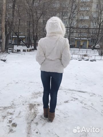 Продам шубу из кролика