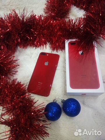 iPhone 8 Plus red