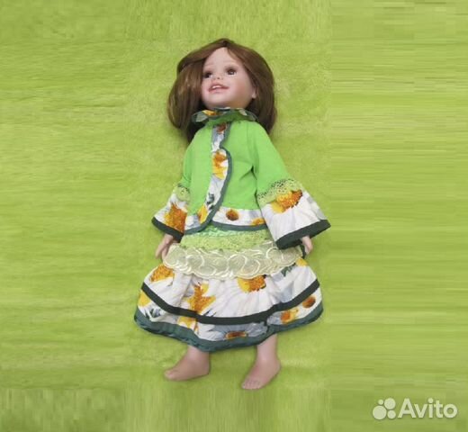 Костюм для куклы высотой 42 - 45 см в стиле Бохо