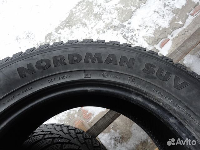 Продам 2 баллона 255/60 R18 nordman
